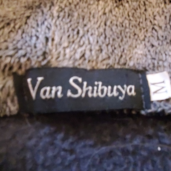 Grey hooded top button sweater - Picture 3 of 6